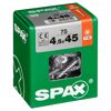 Senkkopfschrauben T-Star Ø 4,5 x 45 mm 75 Stück