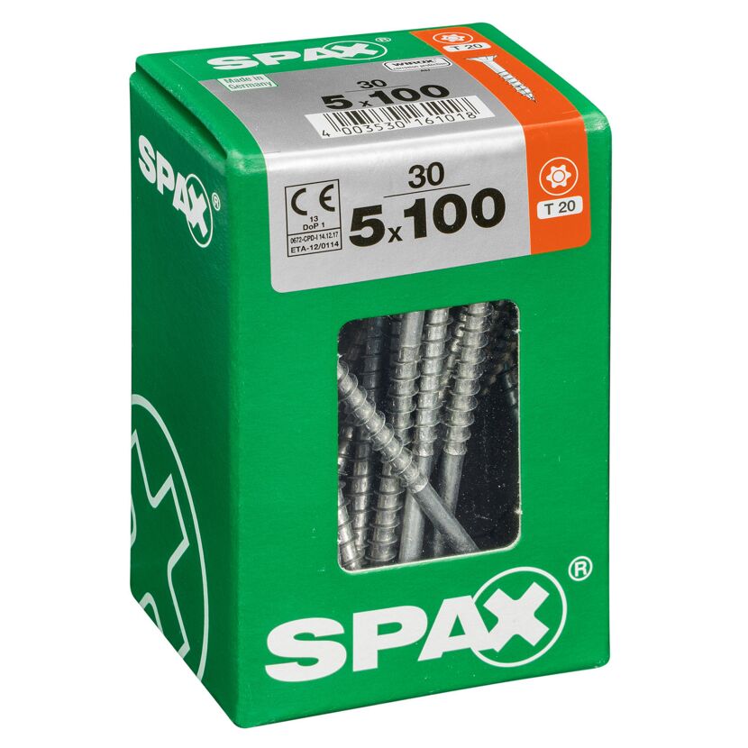 Senkkopfschrauben T-Star Ø 5 x 100 mm 30 Stück