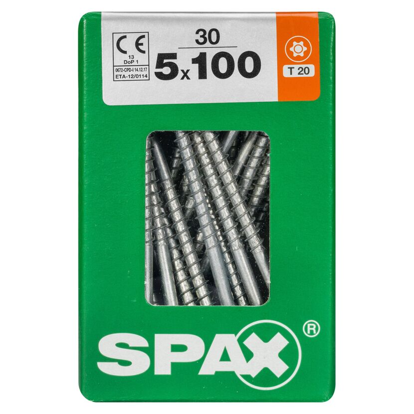 Senkkopfschrauben T-Star Ø 5 x 100 mm 30 Stück