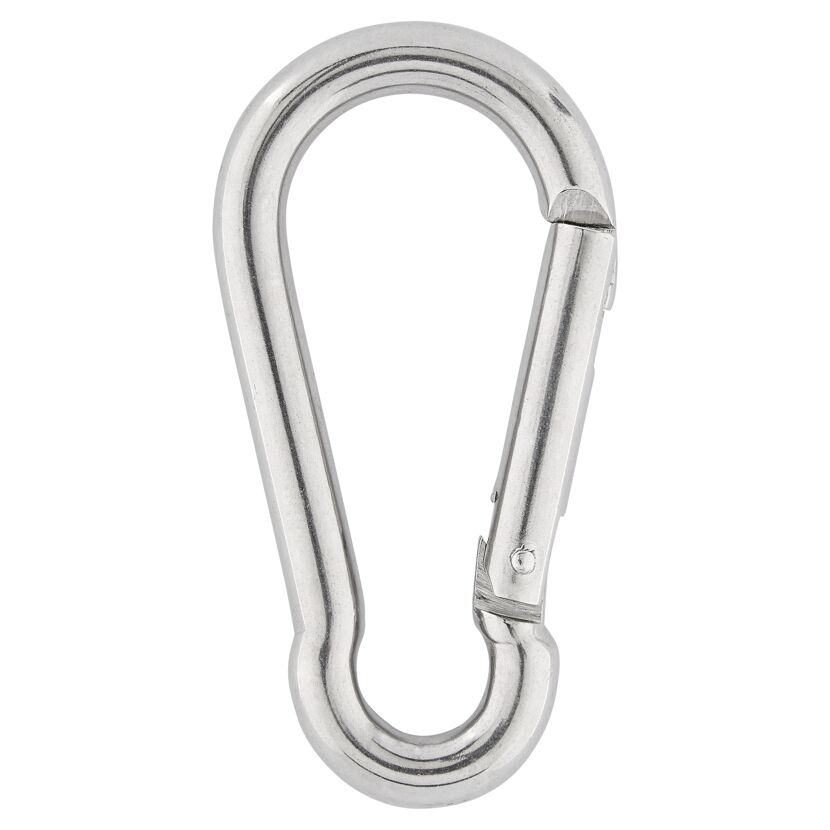 Karabinerhaken Edelstahl A4 Ø 10 x 100 mm