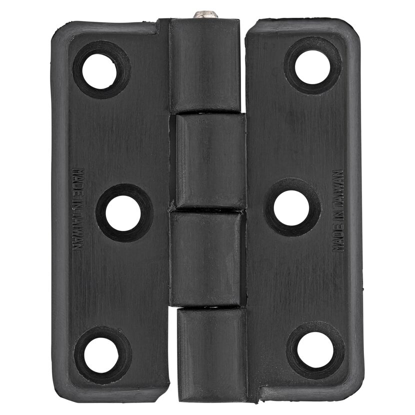 Scharnier Kunststoff schwarz 50 x 65 mm