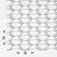 Streckmetall Aluminium 100 x 20 x 0,08 cm