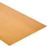 Glattblech Aluminium buchefarben 50 x 25 cm