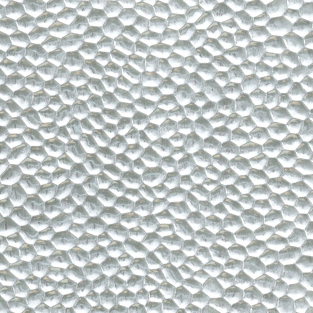 Hammerschlagblech Aluminium 50 x 25 cm