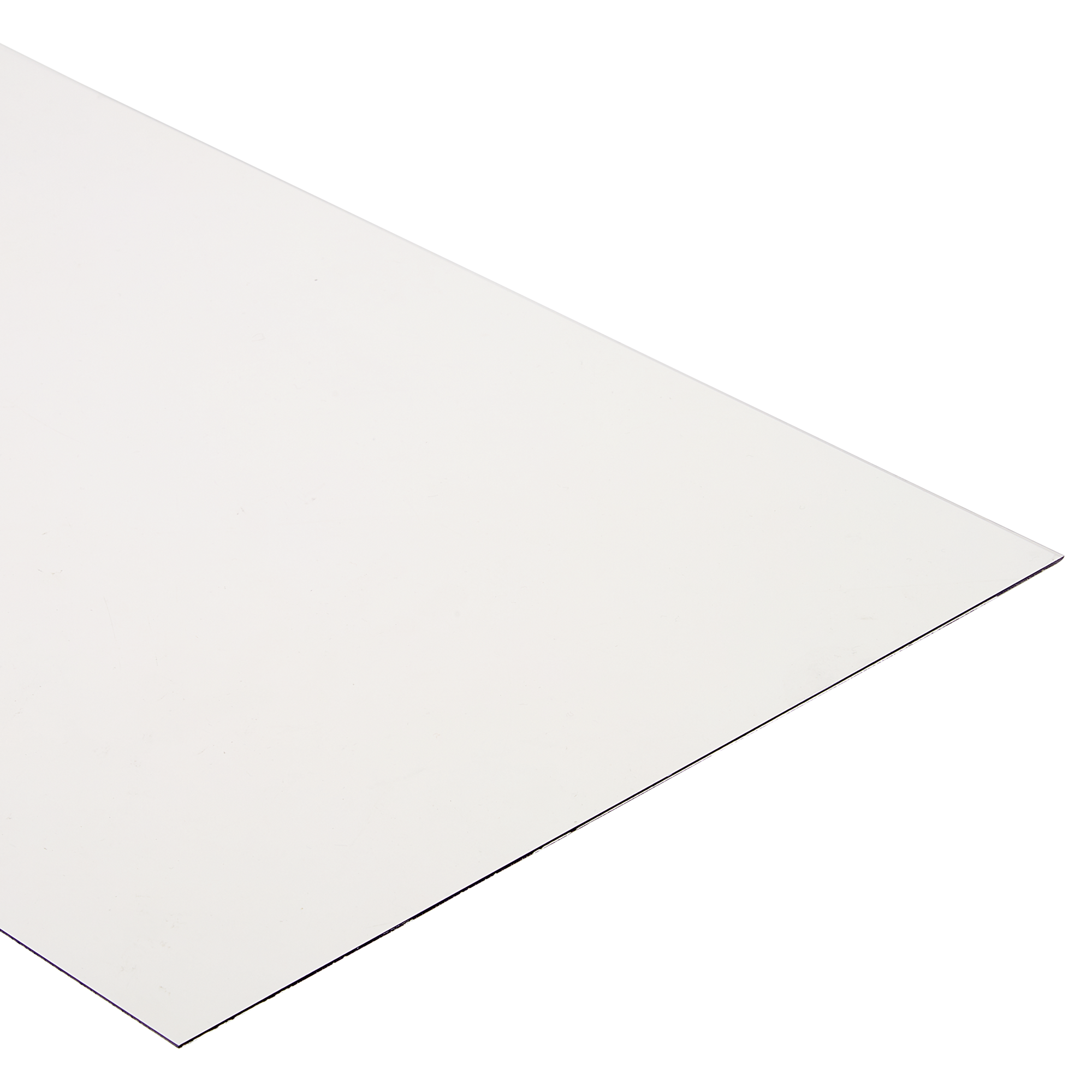 Kunststoffplatte Polycarbonat transparent 50 x 25 cm