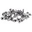 25 Hohlnieten 9 x 3 x 13 mm