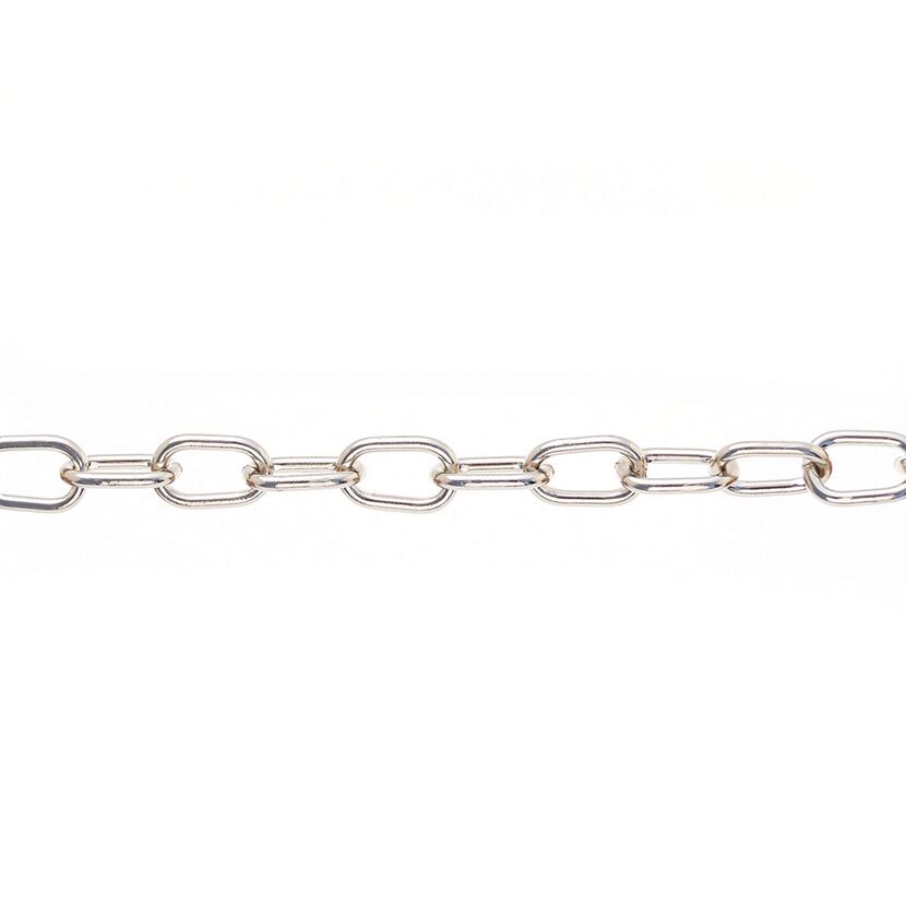 Gliederkette 2 mm silberfarben