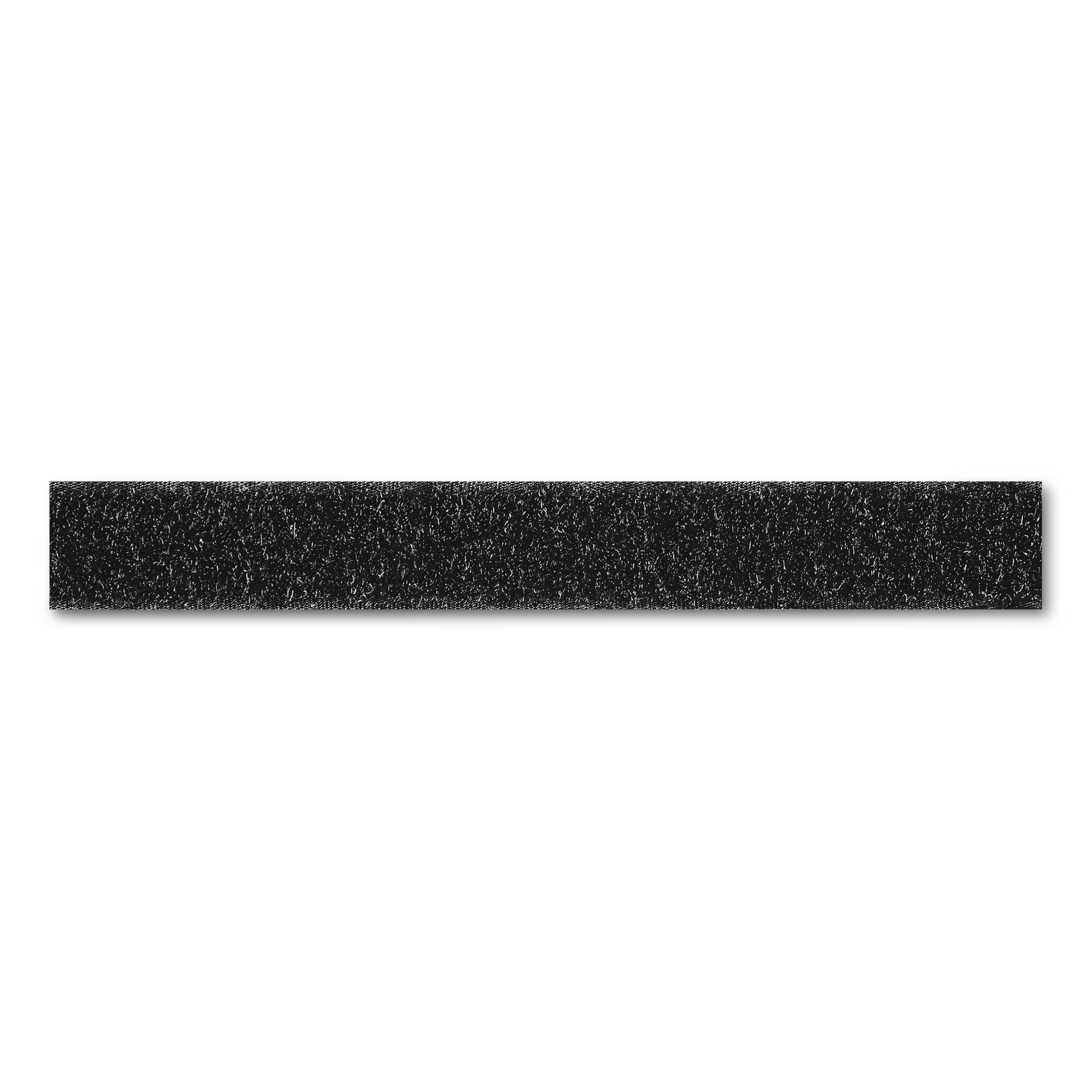 Flauschband selbstklebend schwarz 20 mm x 35 m + product picture
