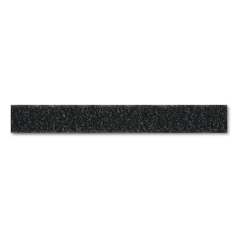 Flauschband selbstklebend schwarz 20 mm x 35 m
