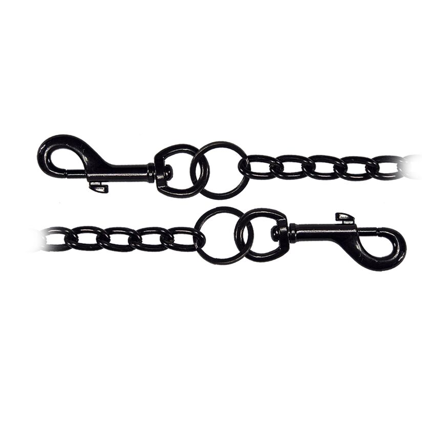 Taschenkette mit Karabiner schwarz