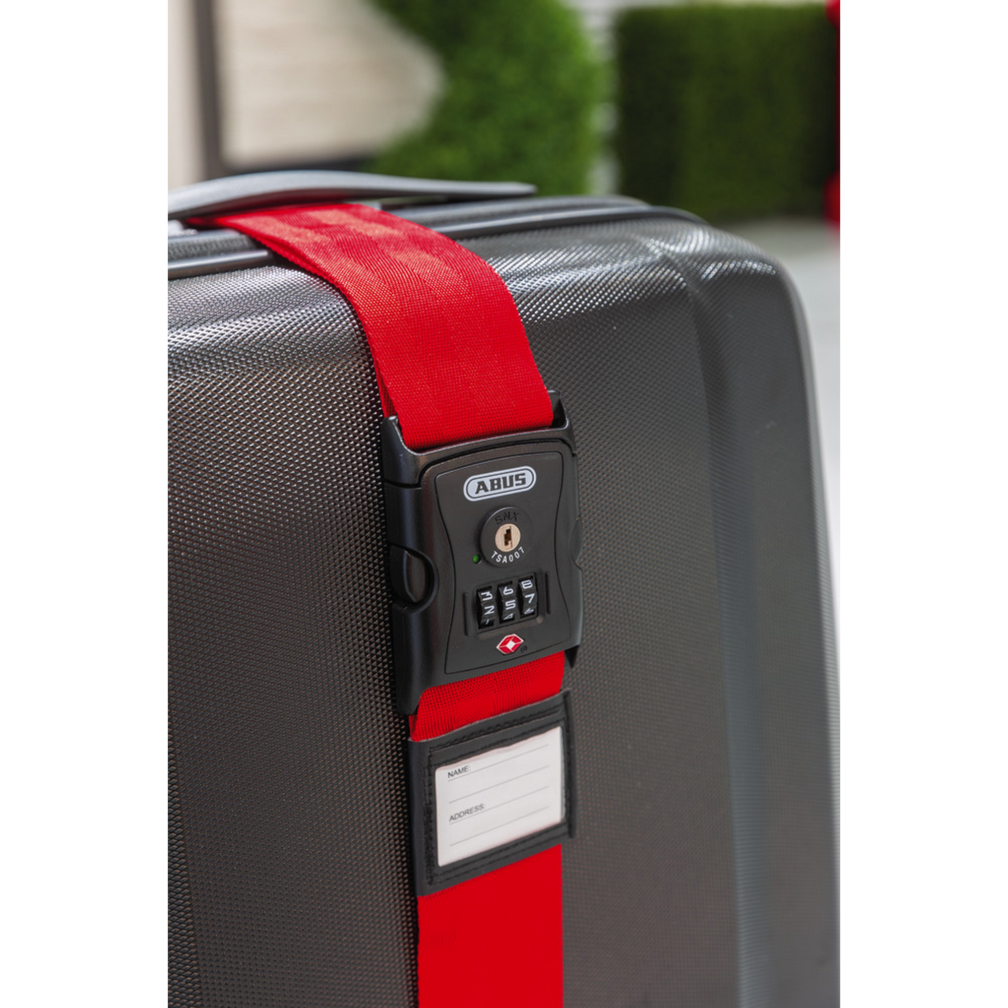 Kofferband '620TSA/192' grün 192 cm + product picture
