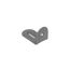 Verstellwinkel  40 x 28 x 22 x 1 mm