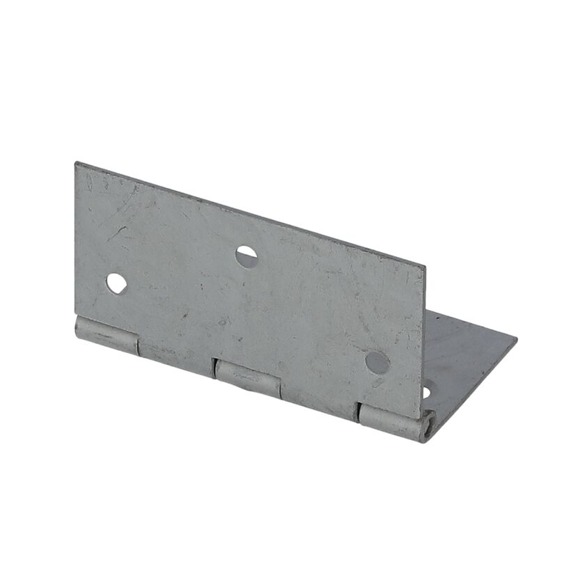 Scharnier kantig  80 x 80 mm