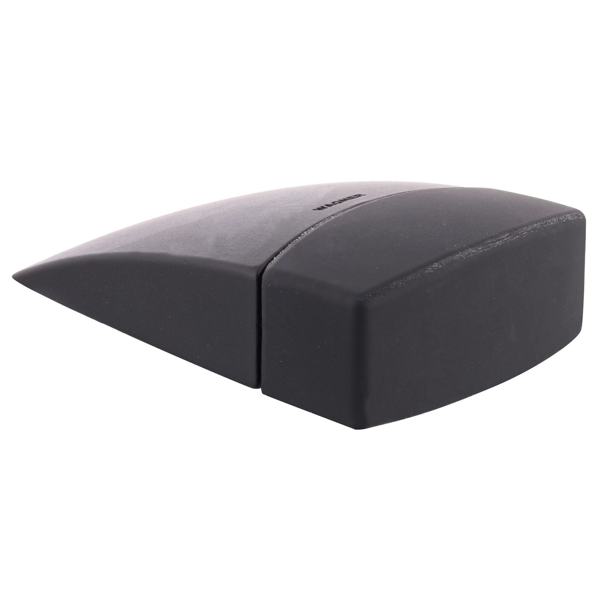 Schwarzer Türstopper