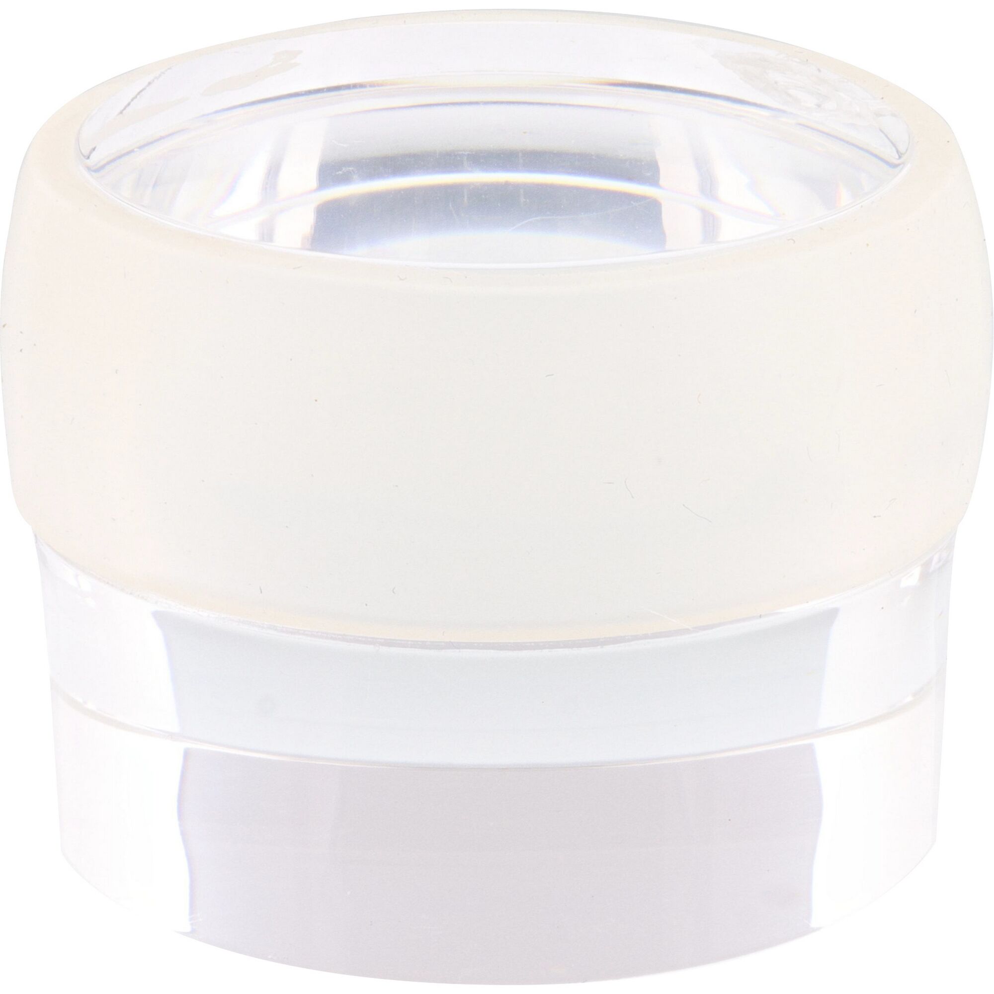 Transparenter Türstopper