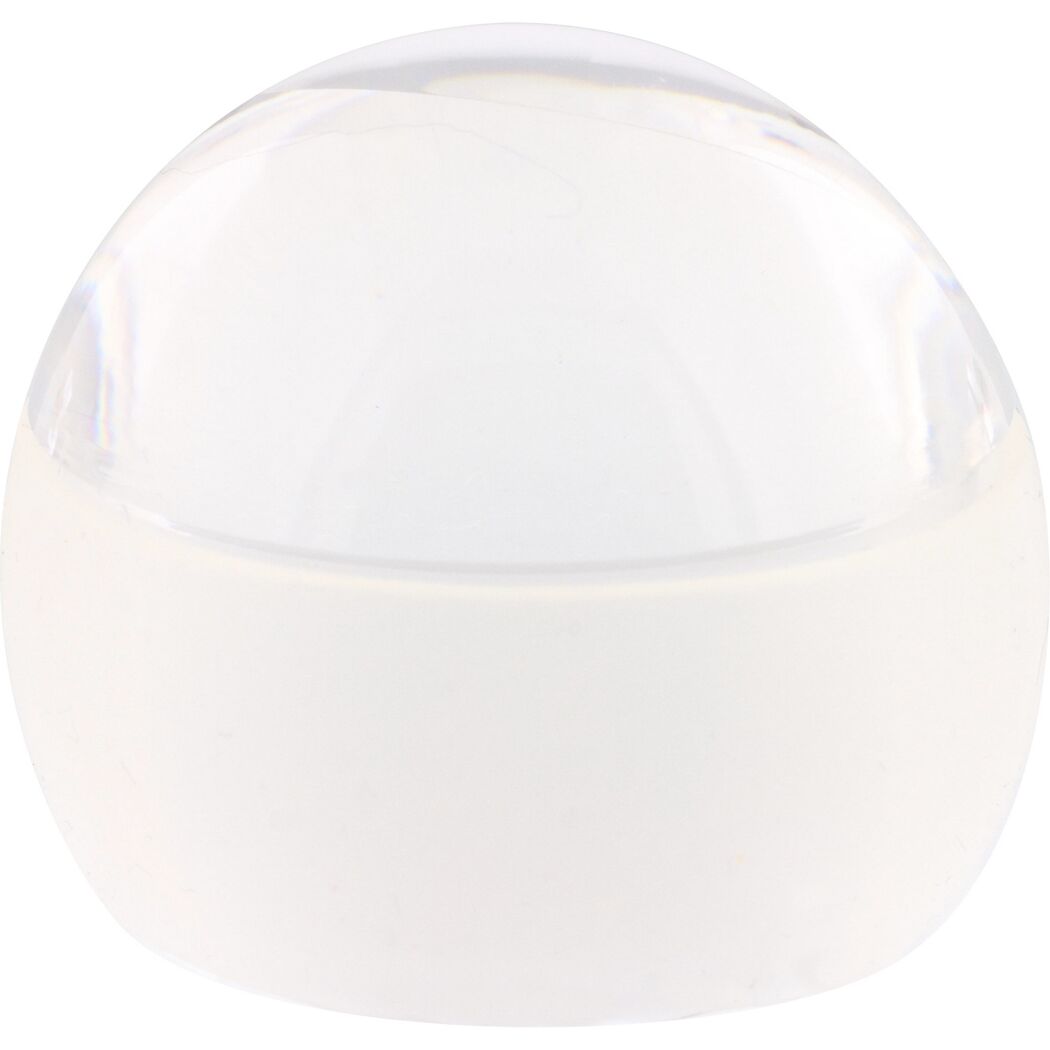 Transparenter Türstopper