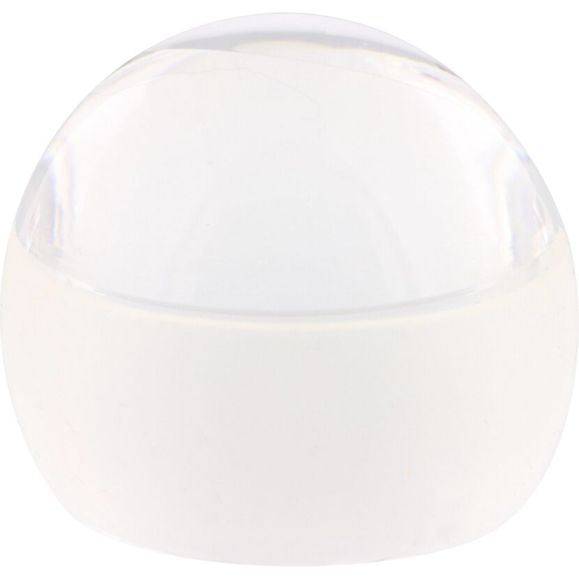 Transparenter Türstopper