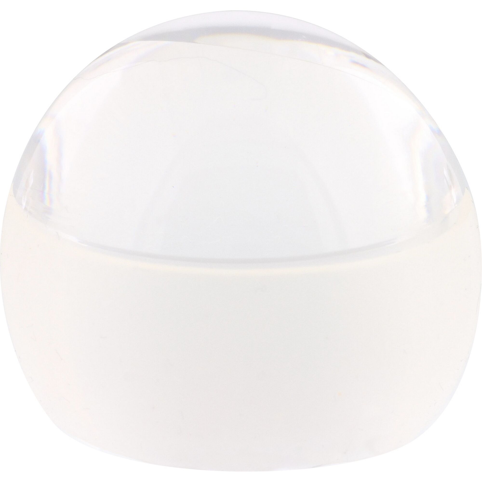 Transparenter Türstopper