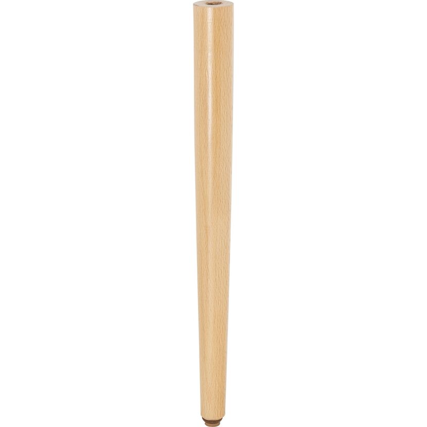 Möbelbein 'Wood ST 7740' Buchenholz natur Ø 25 x 410 mm