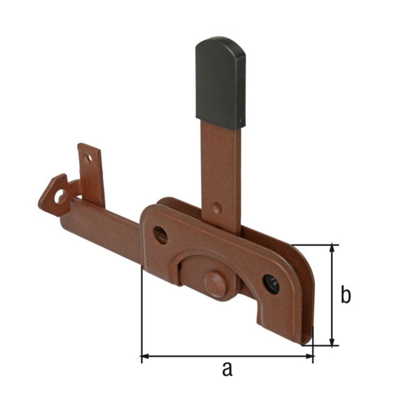 Braune Gartentorfalle