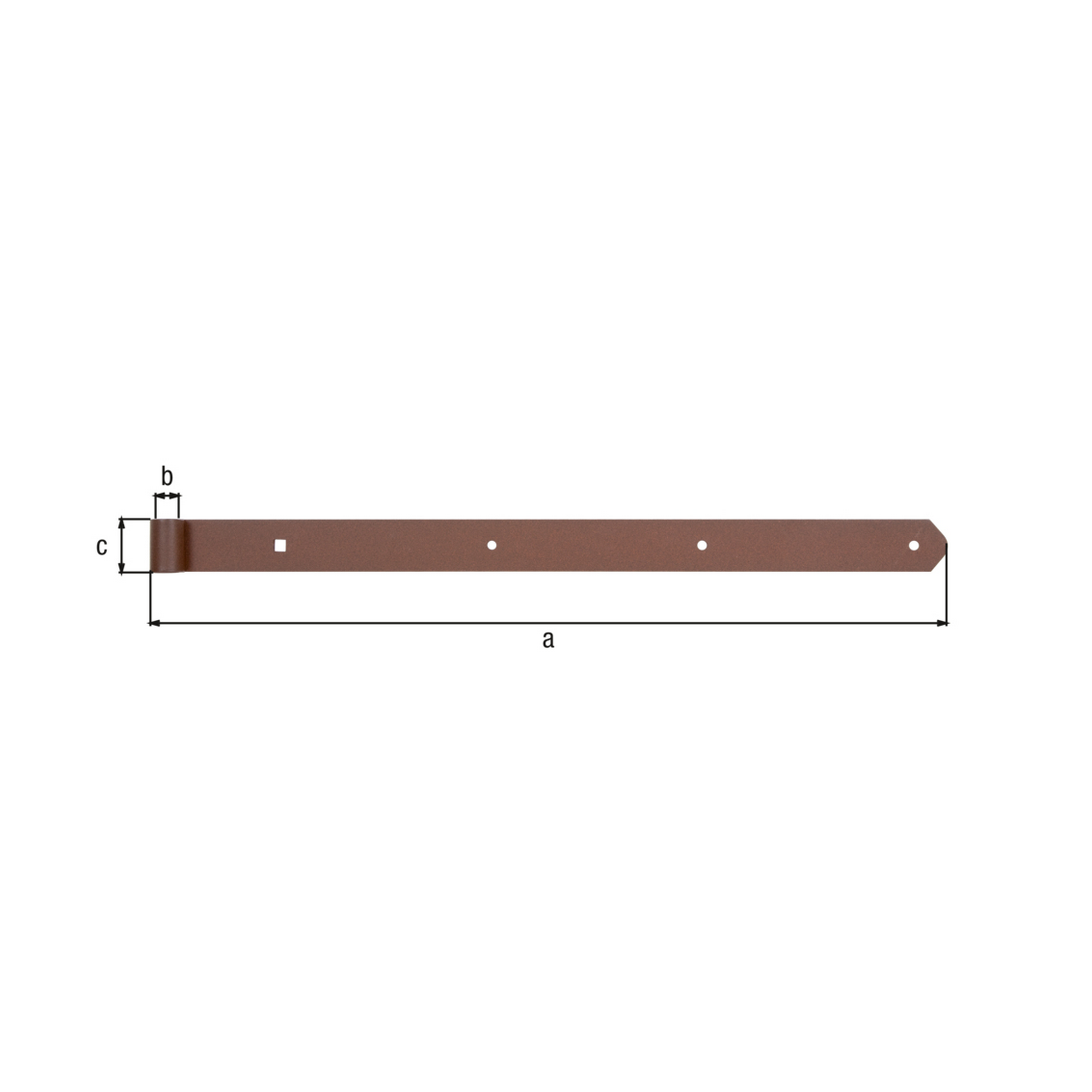 Ladenband duplexbeschichtet Ø 1,3 cm, 60 x 4 cm + product picture