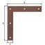 Eckwinkel aus Metall