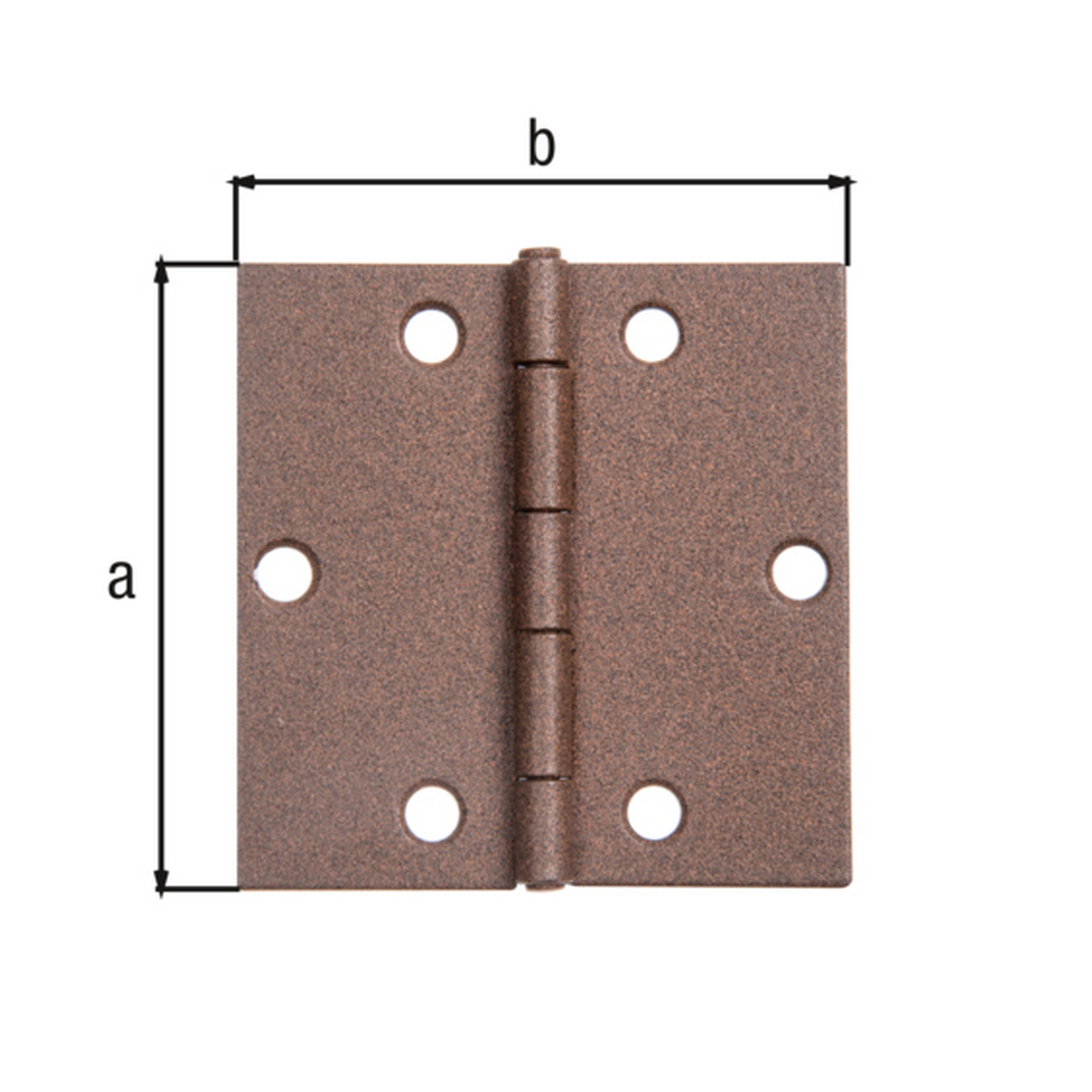 Scharnier duplexbeschichtet 60 x 60 mm + product picture