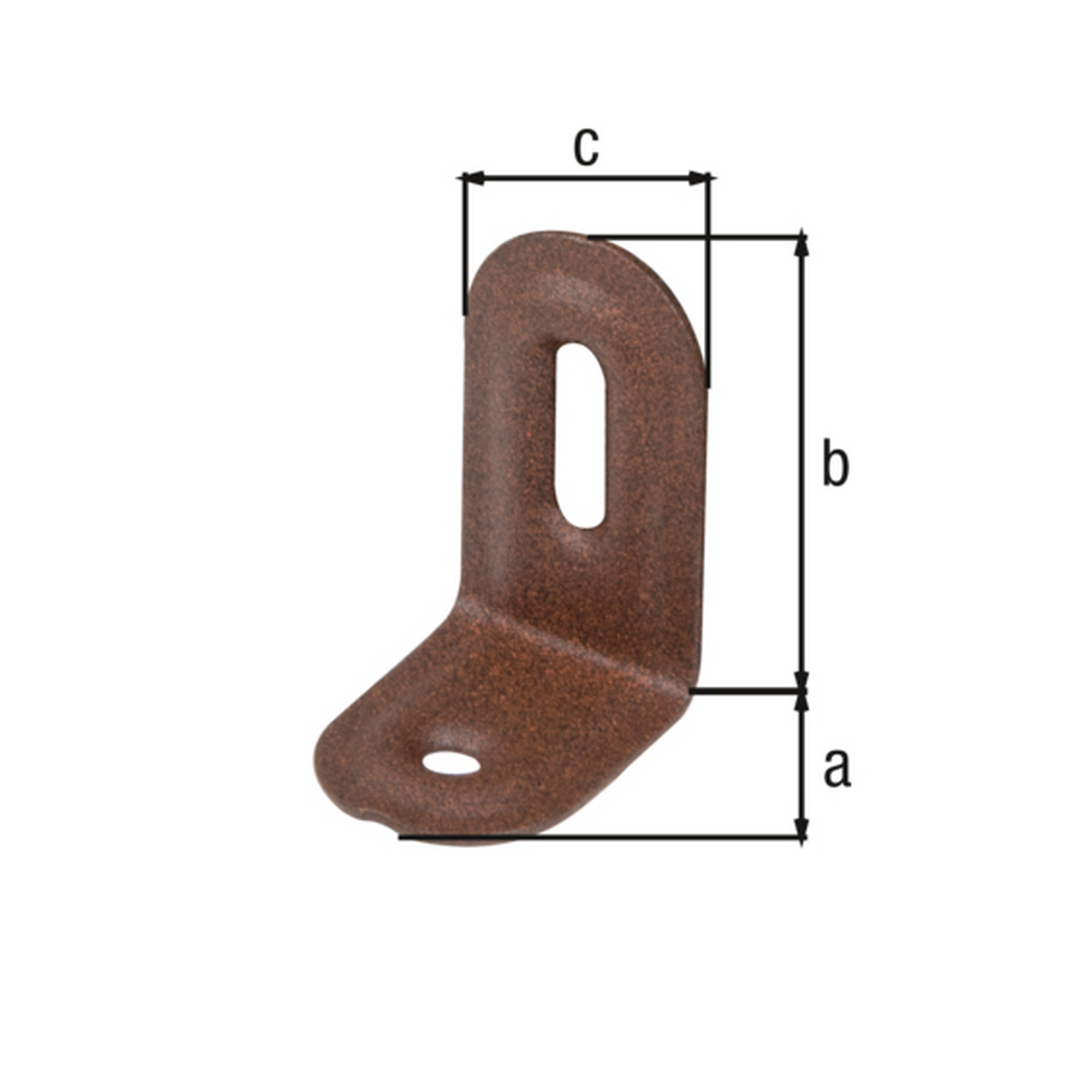 Verstellwinkel duplexbeschichtet 2,8 x 4 x 2,2 cm