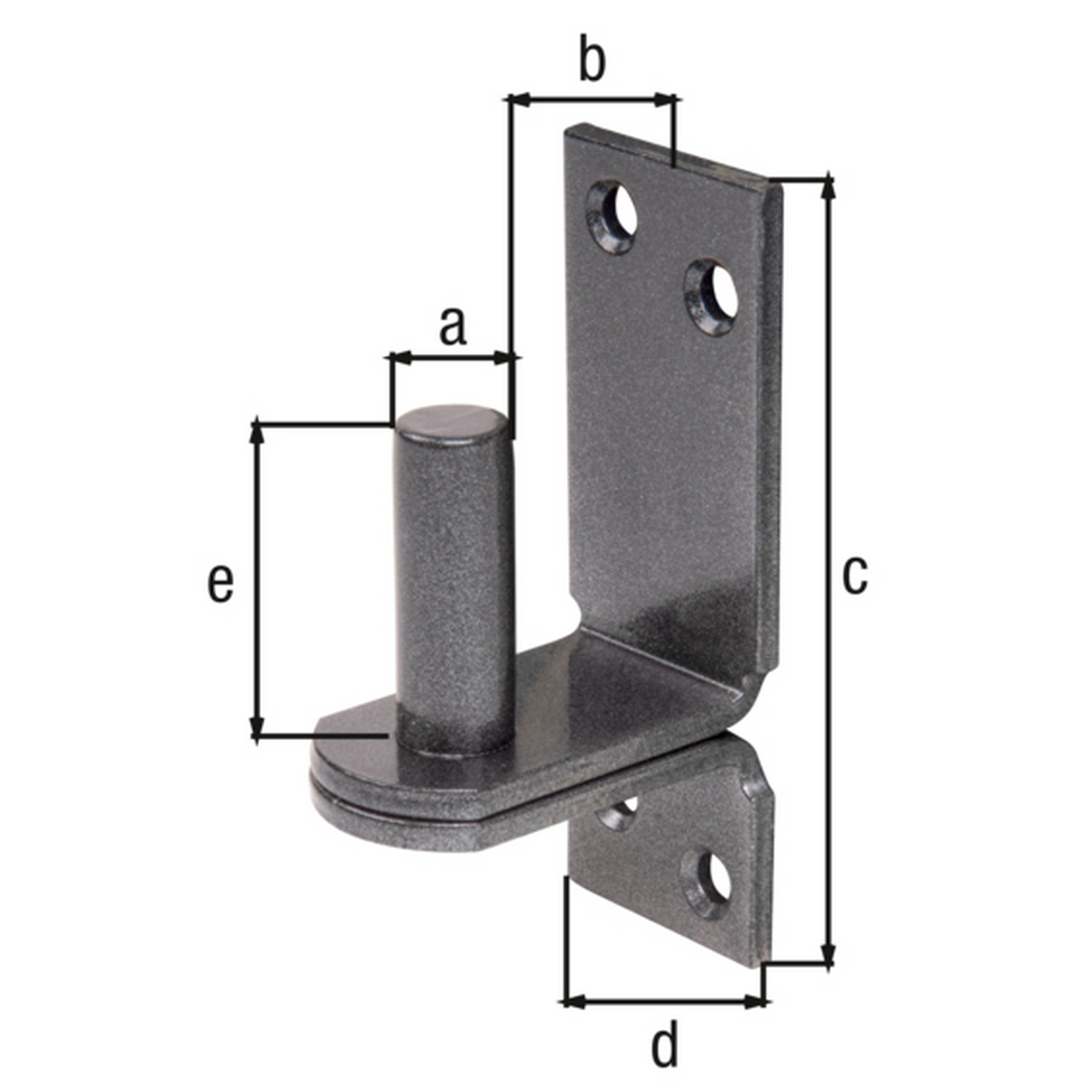 Kloben auf Platte duplexbeschichtet Ø 1,6 cm, 11,3 x 4 cm + product picture