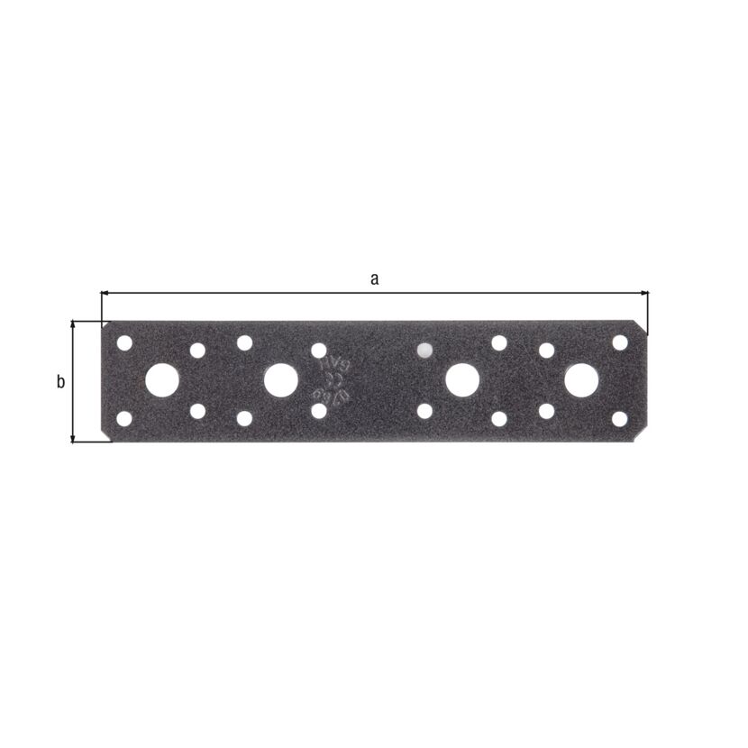 Flachverbinder mit Löchern