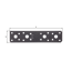 Flachverbinder duplexbeschichtet 18 x 4 cm