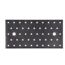 Lochplatte duplexbeschichtet 20 x 10 x 0,2 cm