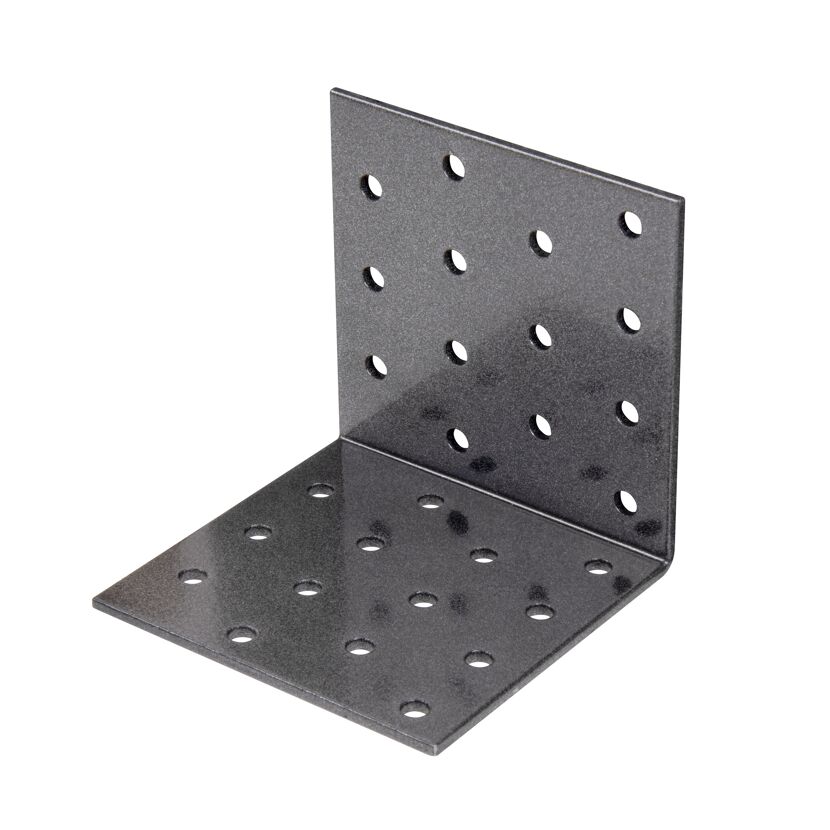 Lochplattenwinkel duplexbeschichtet 8 x 8 x 8 cm