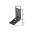 Winkelverbinder duplexbeschichtet 4 x 4 x 2 cm