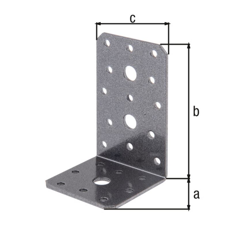 Metallischer Winkelverbinder