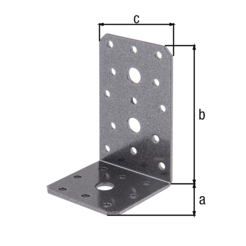 Metallischer Winkelverbinder