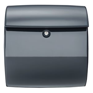 Briefkasten 'Piano 886' granitfarben lackiert 38 x 40 x 17,8 cm