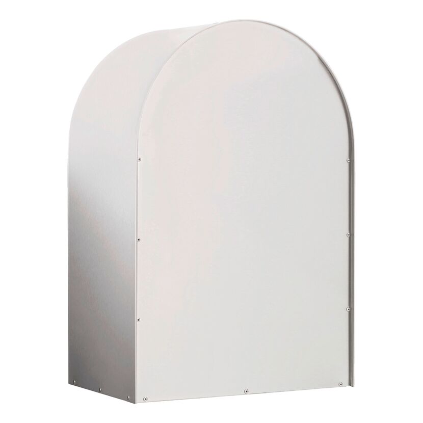 Weißer Briefkasten