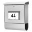 Briefkasten 'Malaga 4400 SI' silbern  37,7 x 42 x 11,5 cm
