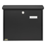Briefkasten 'Comfort 913 S' schwarz 38 x 34 x 14,8 cm