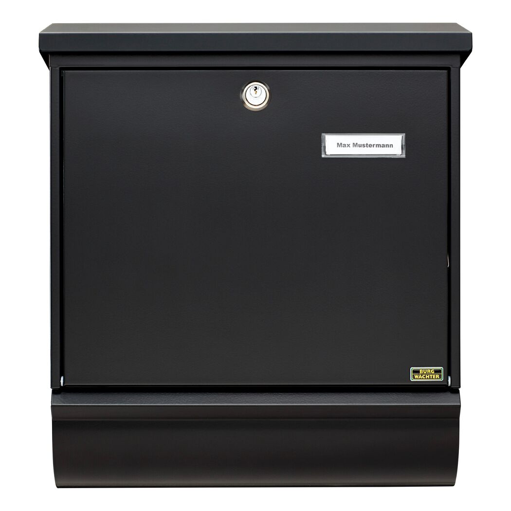 Burg-Wächter Briefkasten 'Comfort-Set 91300 S' schwarz 38 x 44 x 14,8 cm