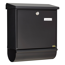 Briefkasten 'Comfort-Set 91300 S' schwarz 38 x 44 x 14,8 cm