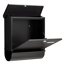Briefkasten 'Comfort-Set 91300 S' schwarz 38 x 44 x 14,8 cm