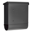 Briefkasten 'Comfort-Set 91300 S' schwarz 38 x 44 x 14,8 cm