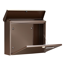 Briefkasten 'Amsterdam 867 BR' braun 37,7 x 32 x 11,5 cm