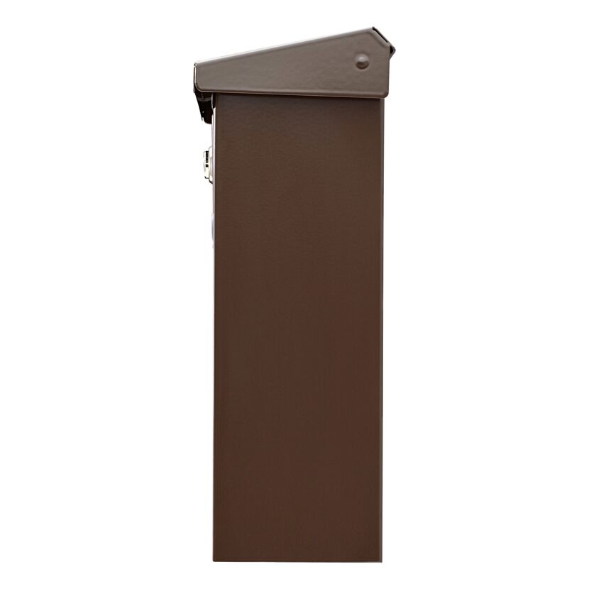 Briefkasten 'Amsterdam 867 BR' braun 37,7 x 32 x 11,5 cm