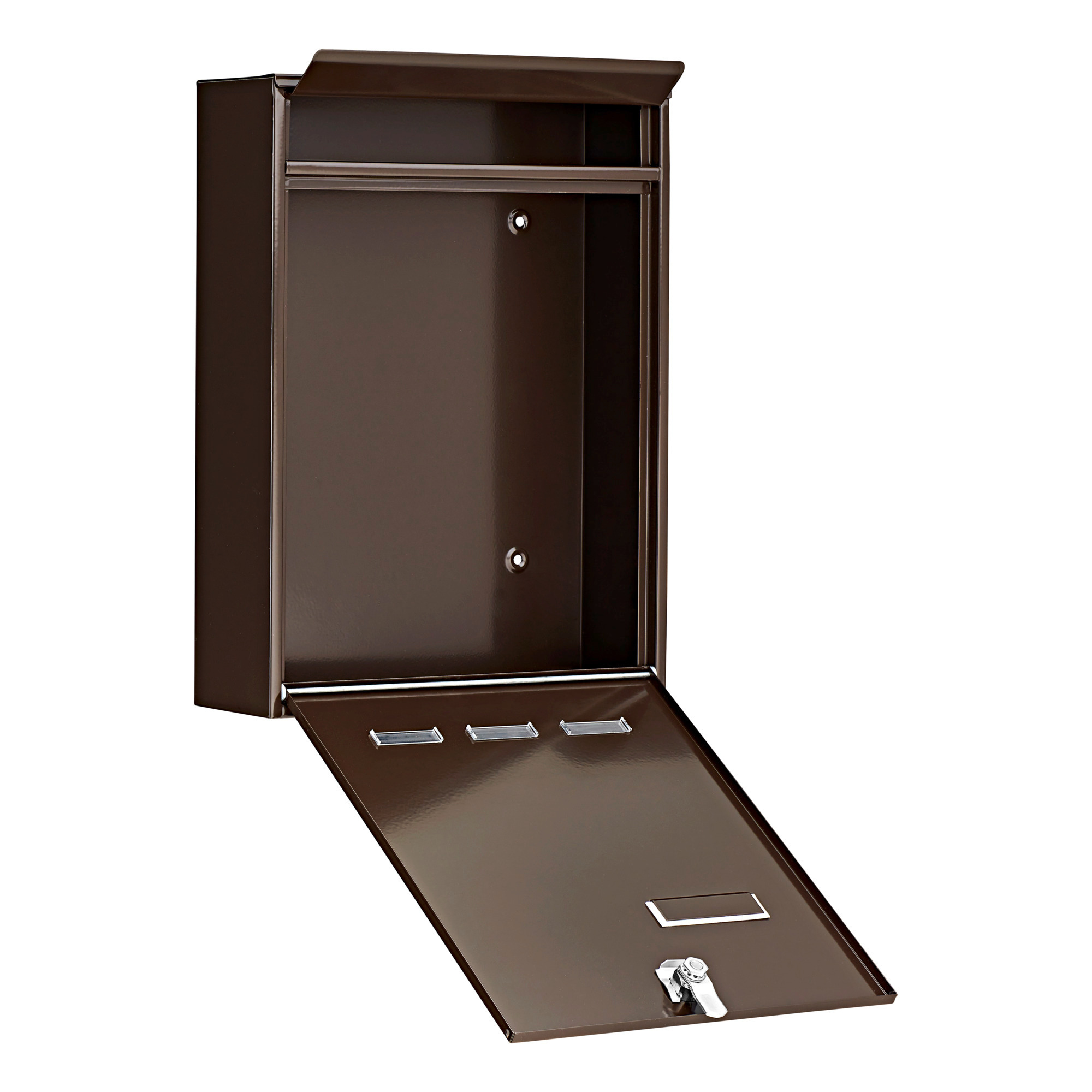 Briefkasten 'Köln 872 BR' braun 25,5 x 34 x 8,5 cm + product picture