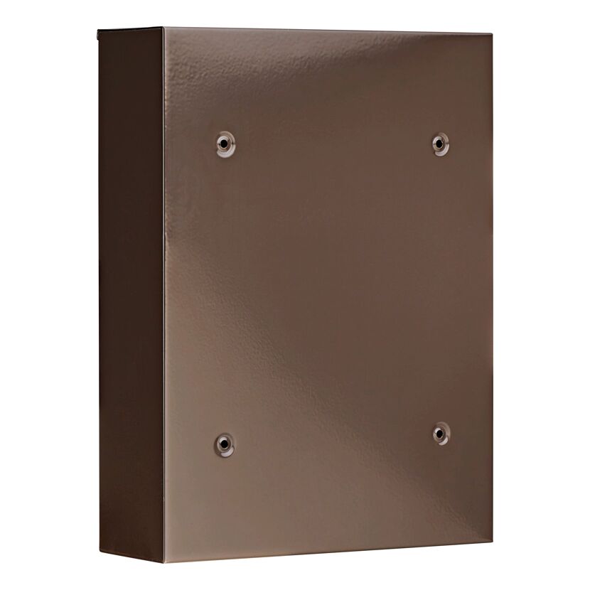 Brauner Briefkasten