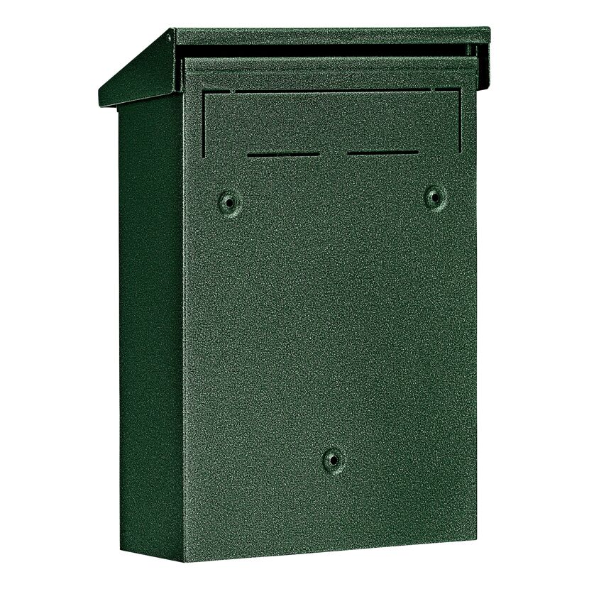 Briefkasten 'Daily 5861 GR' grün 22,5 x 30,5 x 7,5 cm
