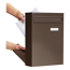 Briefkasten 'Leipzig 778 BR' braun 28,5 x 39,8 x 10,5 cm